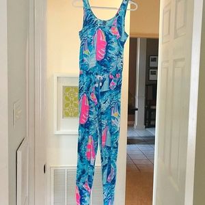 Lilly Pulitzer tie jumpsuit
